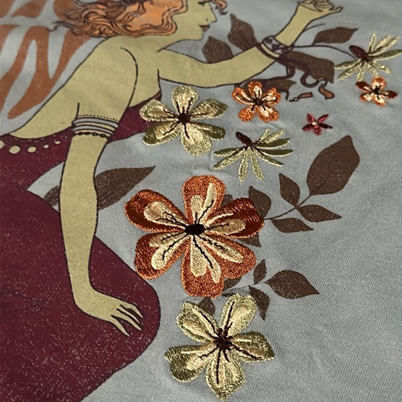 NWOT JANIS JOPLIN Long Sleeve Tee - Picture 5 of 10